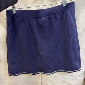 Navy Blue Women's Skort